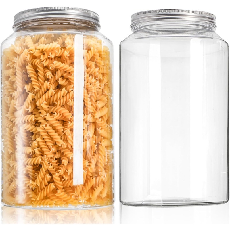 Mason Jar 8Oz - 1팩 1갤런 투명 플라스틱 병 -
