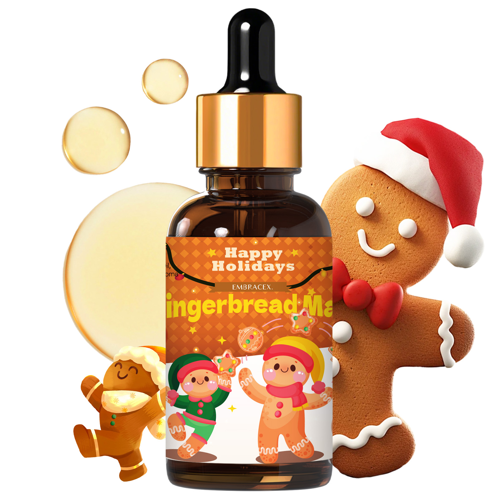 Candle Supplies Fragrance Oil - 30ml 진저브레드맨 향유 자동차 용품, 친구를
