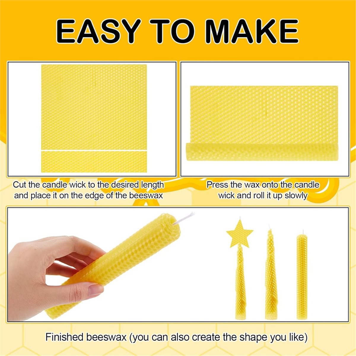 Beeswax Sheet Roll - 2026년 최고의 제품 24개 비즈왁스 캔들