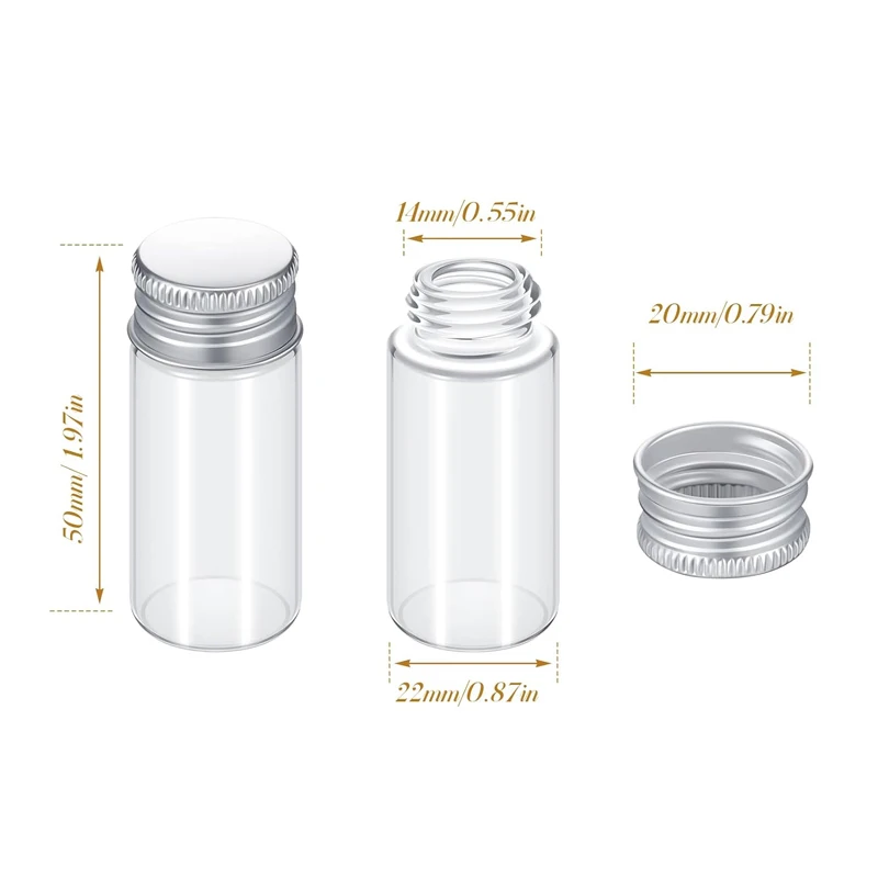 알루미늄 뚜껑이있는 5/10pcs 유리 병5-25/30 - Mason Jar 8Oz 리뷰 및 가격