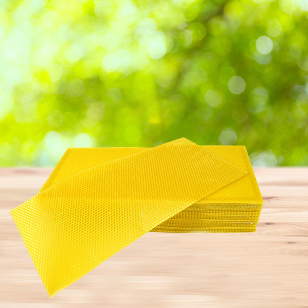 순수 밀랍 파운데이션 시트 노란색 벌집 모양 재료 양봉 - Beeswax Sheet Roll 리뷰 및 가격
