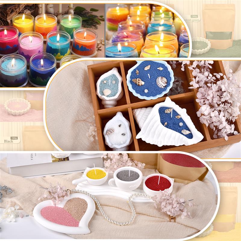 다채로운 입상 진주 왁스, DIY 캔들 만들기 재료,  - Candle Supplies Bulk 리뷰 및 가격