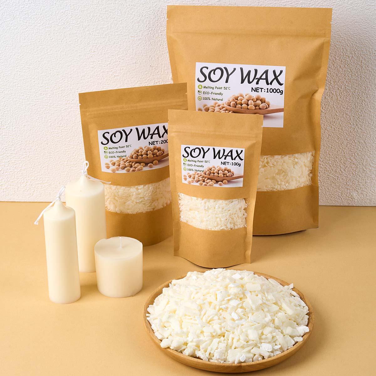 DIY 수제 양초 공예에 대 한 1 파운드 순수한 흰색 - Candle Supplies Bulk 리뷰 및 가격