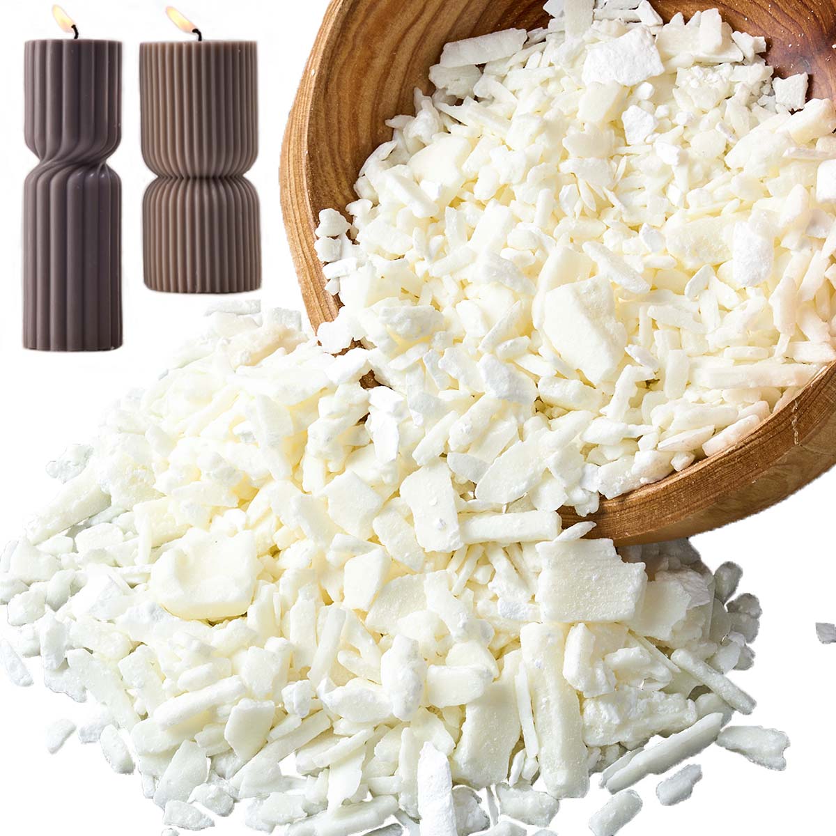 DIY 수제 양초 공예에 대 한 1 파운드 순수한 흰색 - Candle Supplies Bulk 리뷰 및 가격