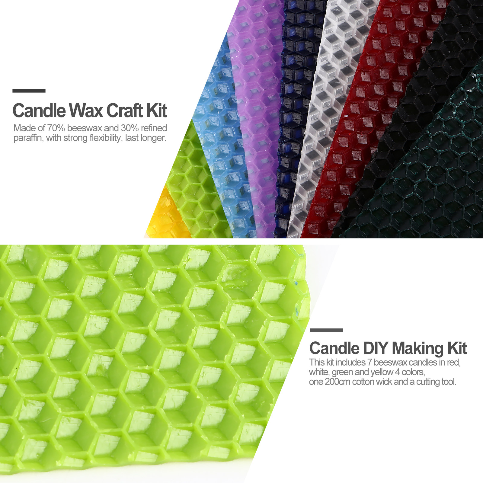 9개입 밀랍 제작 시트 DIY 키트 창의적인 밀랍 롤링 - Beeswax Sheet Roll 리뷰 및 가격
