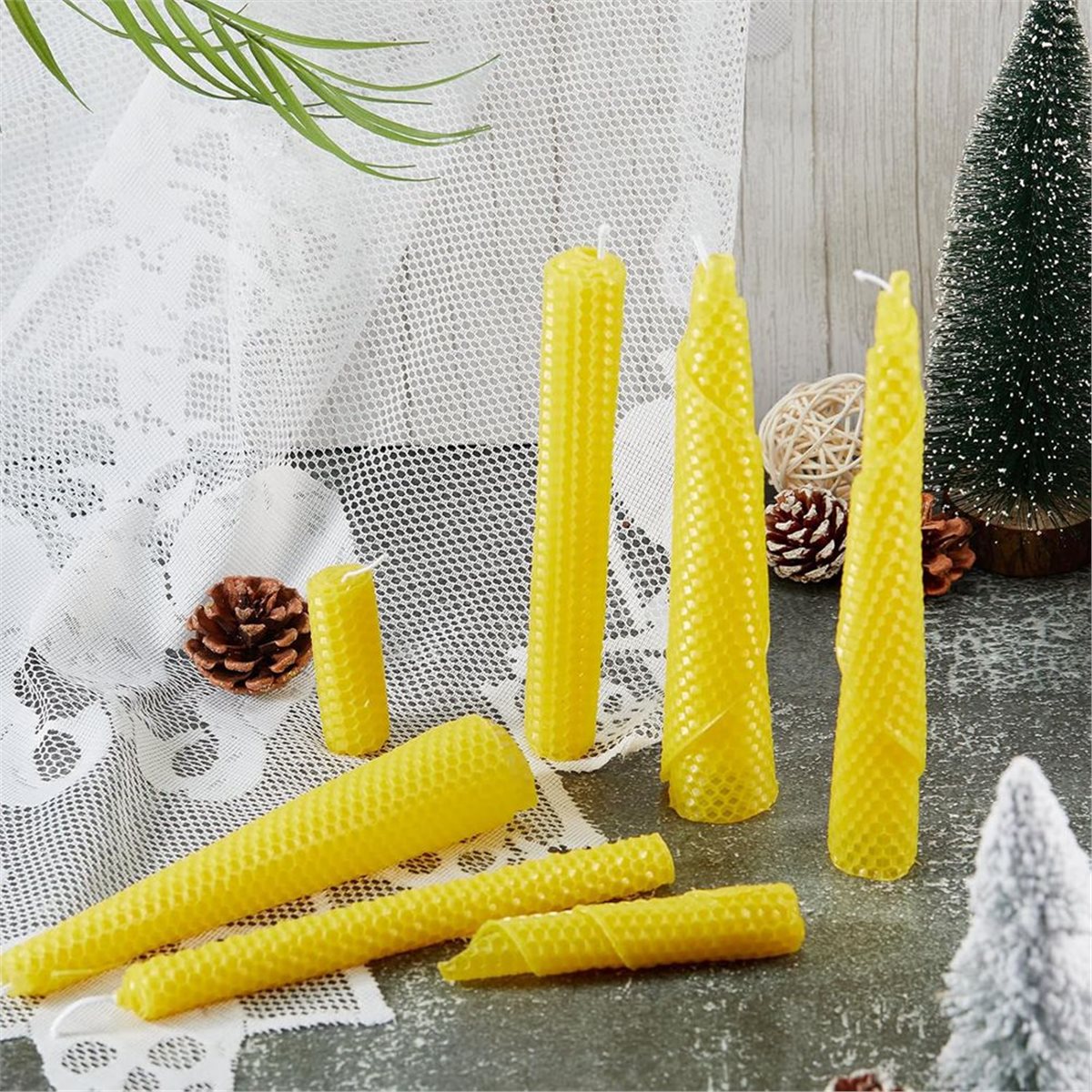 24개 비즈왁스 양초 만들기 키트, 8 X 8인치 생생 - Beeswax Sheet Roll 리뷰 및 가격