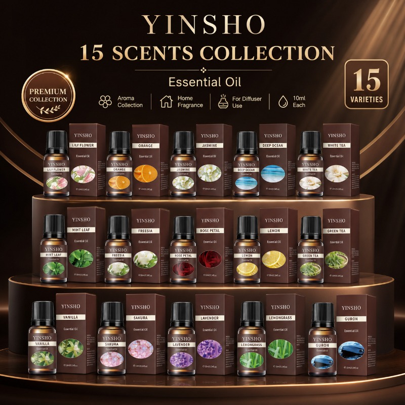 향수 에센셜 오일 세트 15개입 10ml 오일 솔루블  - Candle Oil Supplies 리뷰 및 가격