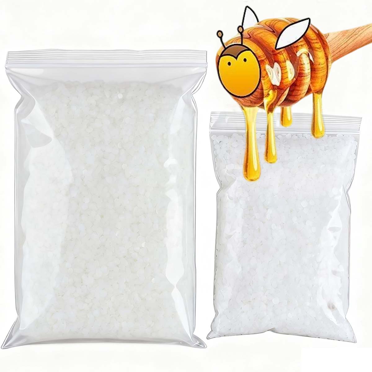 200g-1000g 백색 밀랍 순수 천연 과립형 향초  - Candle Supplies Bulk 리뷰 및 가격