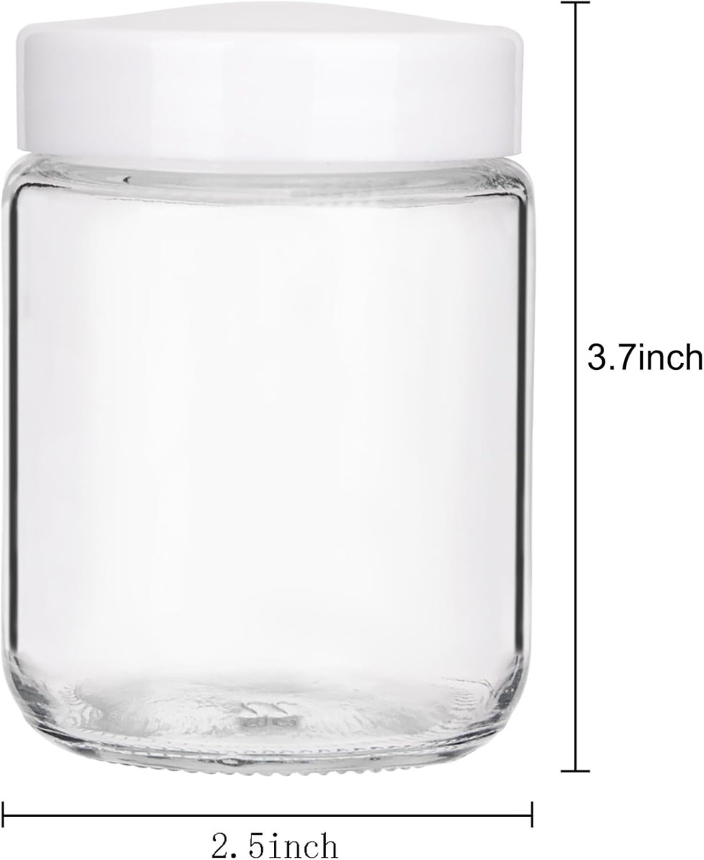 12개들이 8온스 유리 메이슨병 세트, 밀폐 뚜껑 포함 - Mason Jar 8Oz 리뷰 및 가격