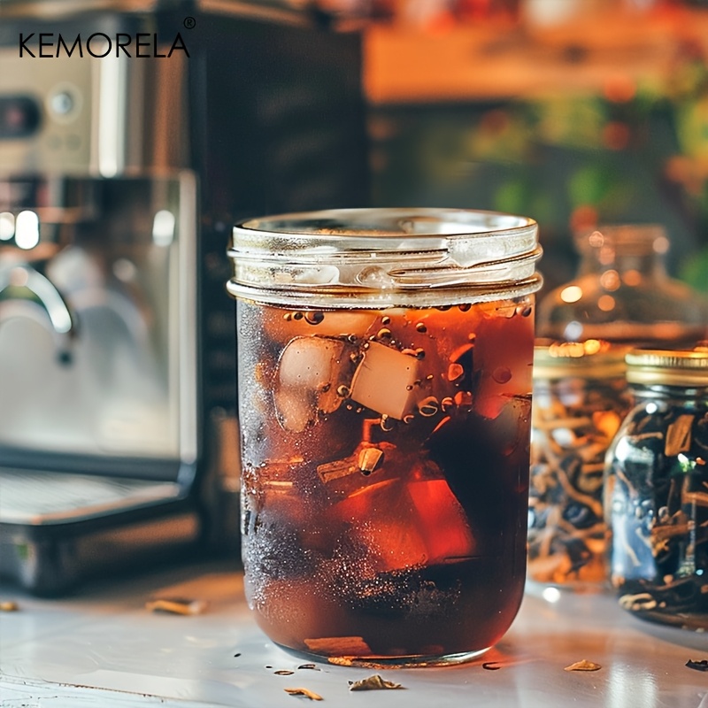 KEMORELA 메이슨 항아리 350ML 뚜껑 포함 4 - Mason Jar 8Oz 리뷰 및 가격