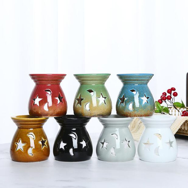 가마 변신 도자기 할로우 스타 문 아로마 버너 에센셜  - Candle Supplies Fragrance Oil 리뷰 및 가격