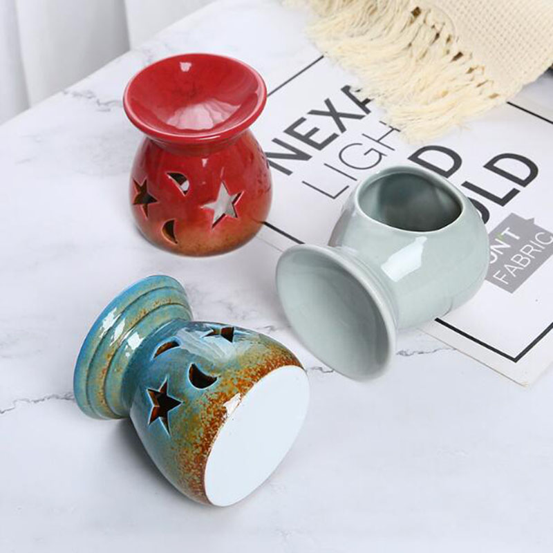 가마 변신 도자기 할로우 스타 문 아로마 버너 에센셜  - Candle Supplies Fragrance Oil 리뷰 및 가격