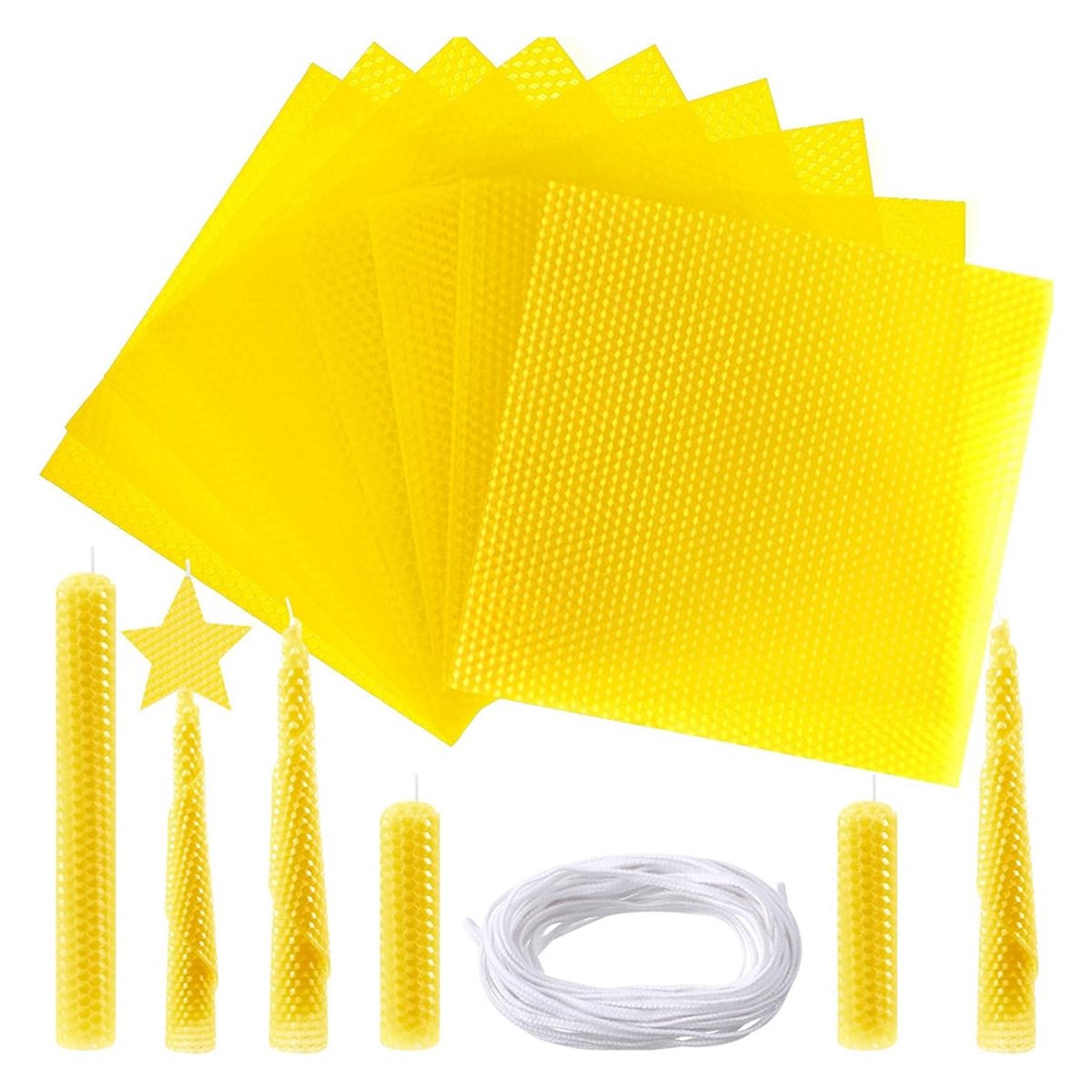 2026년 최고의 제품 24개 비즈왁스 캔들 만들기 키 - Beeswax Sheet Roll 리뷰 및 가격