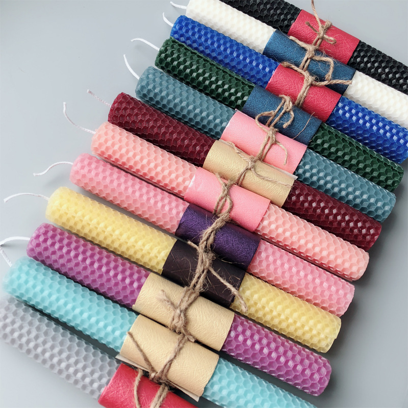 12pcs 15*20CM 밀랍 시트 캔들 롤 수제 DI - Beeswax Sheet Roll 리뷰 및 가격