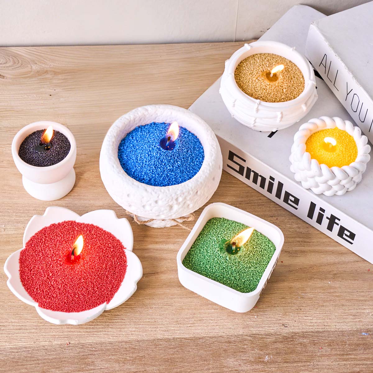 500g 다채로운 알갱이 진주 왁스 DIY 향초 만들기 - Candle Supplies Bulk 리뷰 및 가격